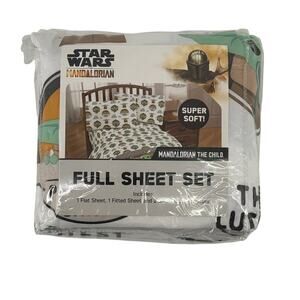 Star Wars Mandalorian The Child Grogu Full Sheet Set 4 Pc The Cutest Bounty